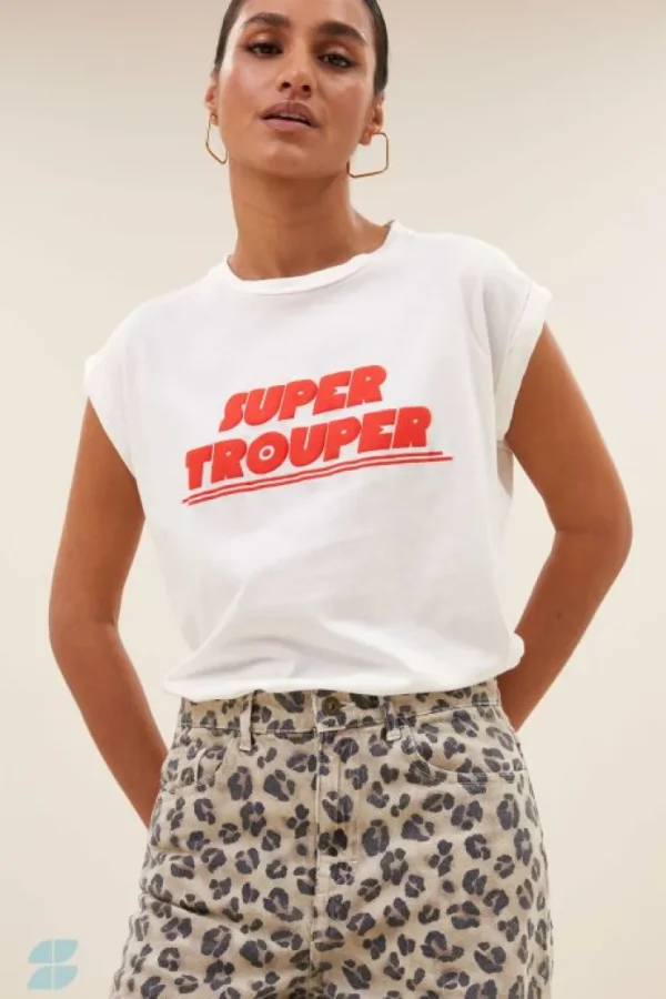 thelma trouper top | off white-By bar Cheap