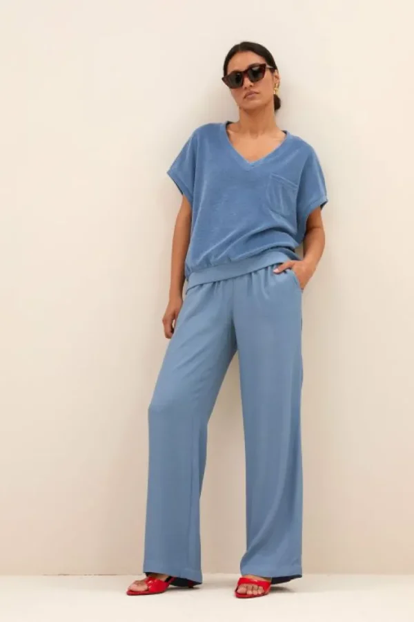 tyler slub top | blue stone-By bar Discount