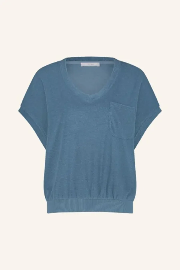 tyler slub top | blue stone-By bar Discount