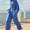 uma stripe pants | vivid blue stripe-By bar Sale