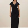 vick dress | jet black-By bar Sale