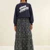xena midnight ikat skirt | midnight ikat-By bar Shop