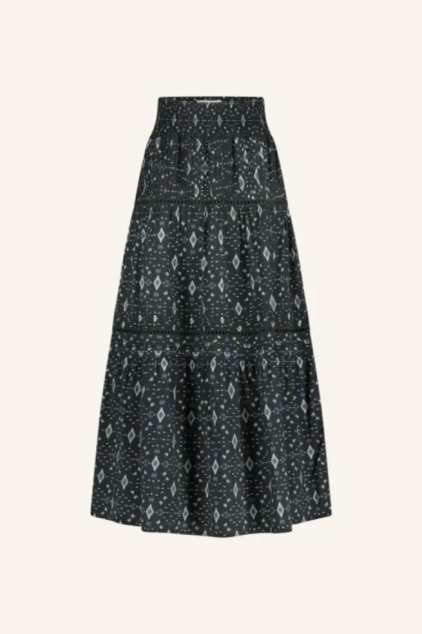 xena midnight ikat skirt | midnight ikat-By bar Shop